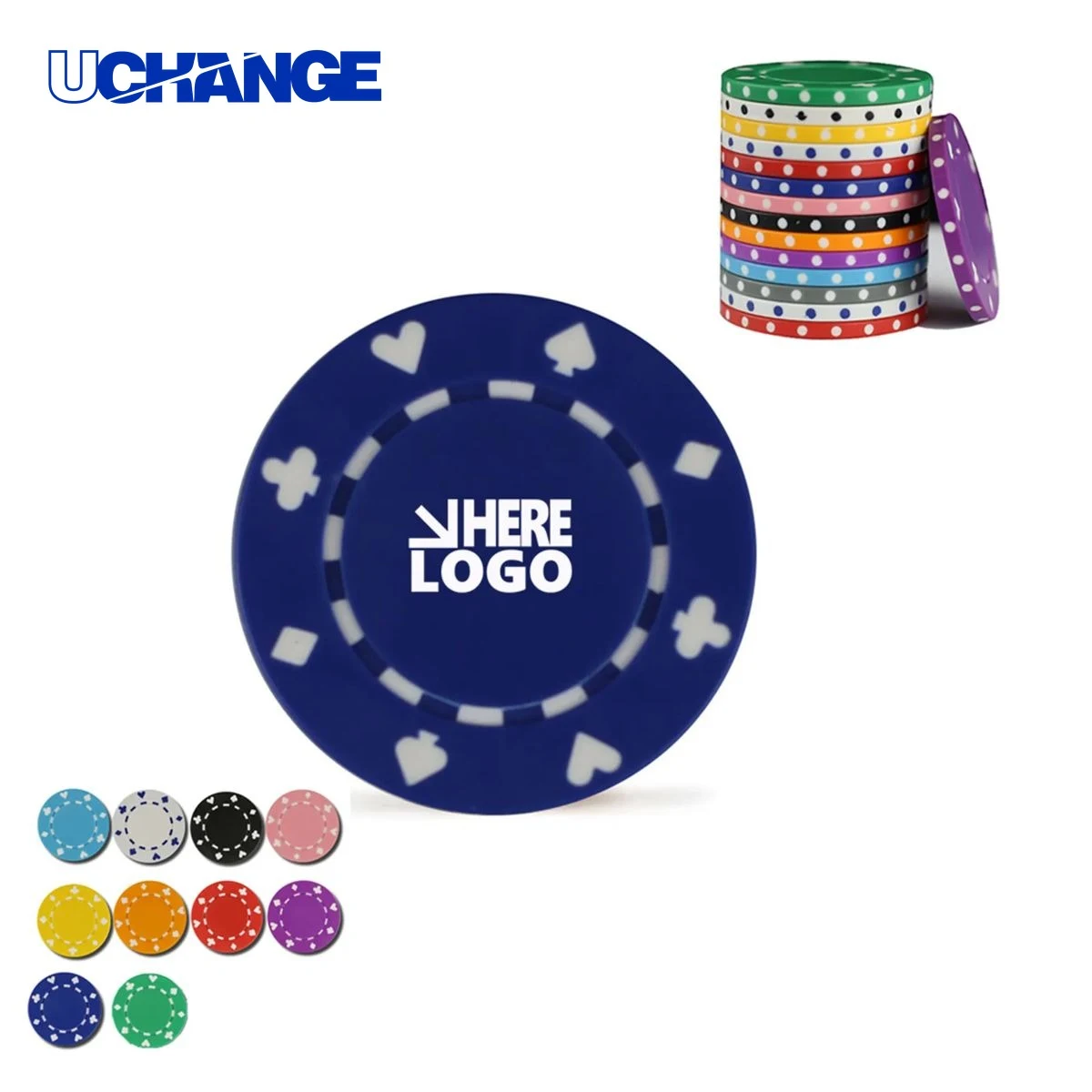 Custom Poker Chip Set 1