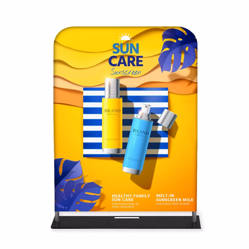 Tube Banner, Double Sided Digitally Printed - 7.5'x5'