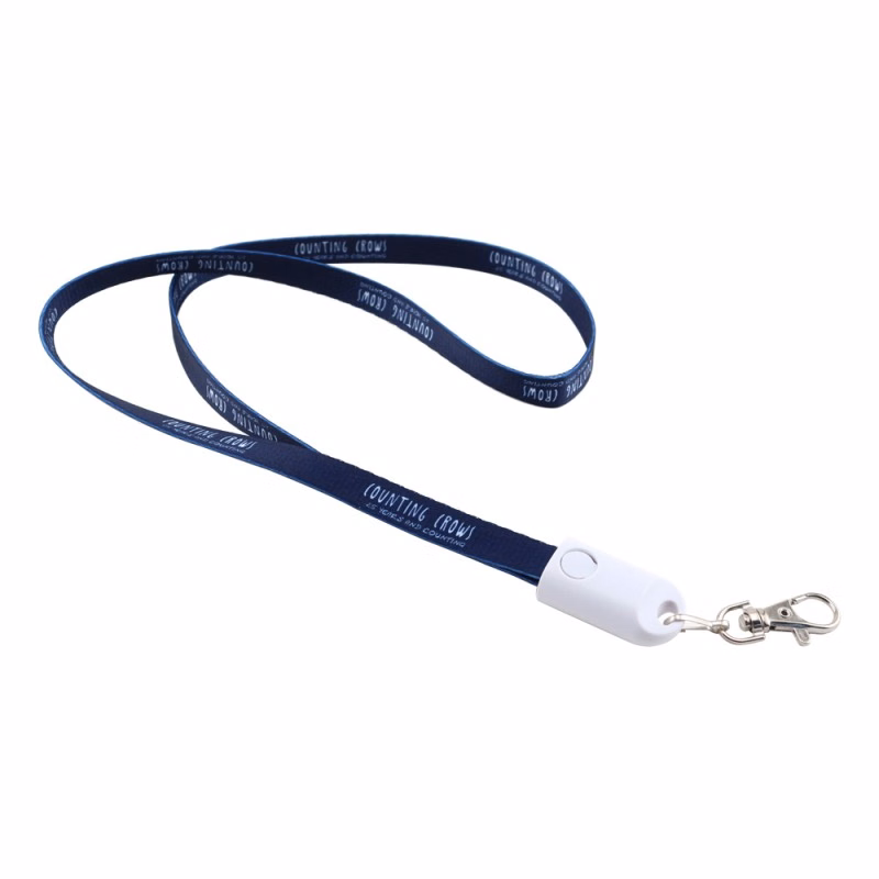 Fabric Lanyard Charging Cable