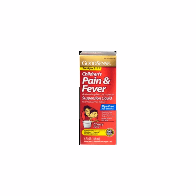 Children's Pain & Fever Suspension - Cherry 4 oz