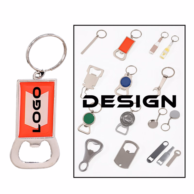 Custom Zinc Alloy Sculpted Magnetic Bottle Opener