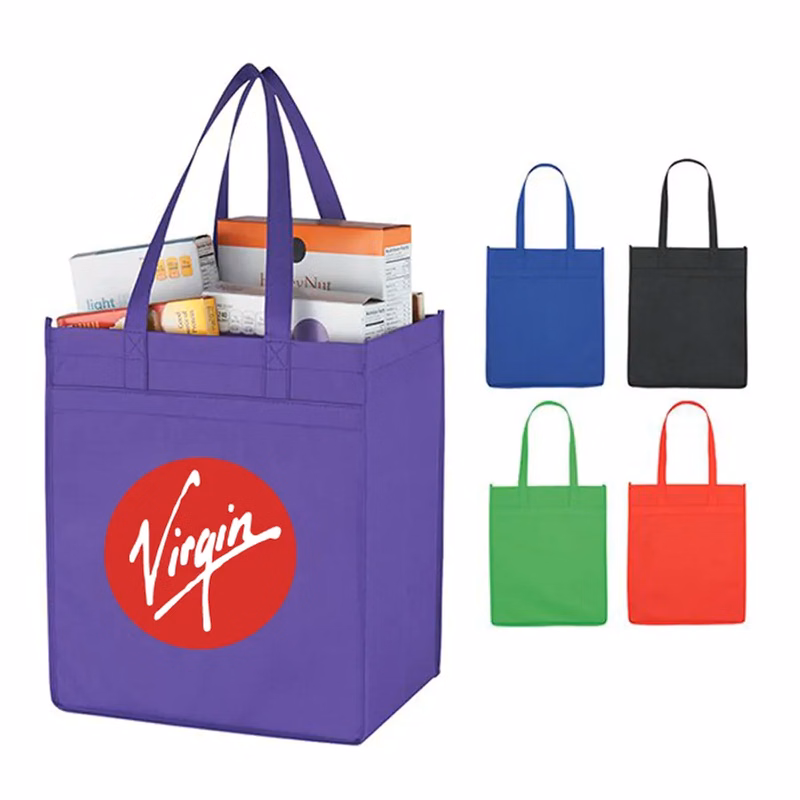 Custom Non Woven Market Shopper Tote Bag