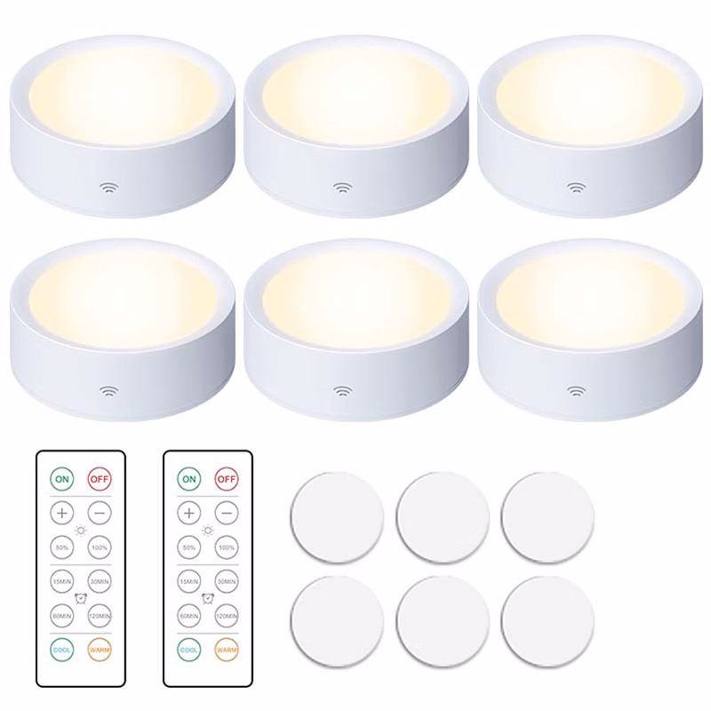 Adjustable remoteAdjustable remote control household kitchen bedroom cabinet bicolor lamp night ligh