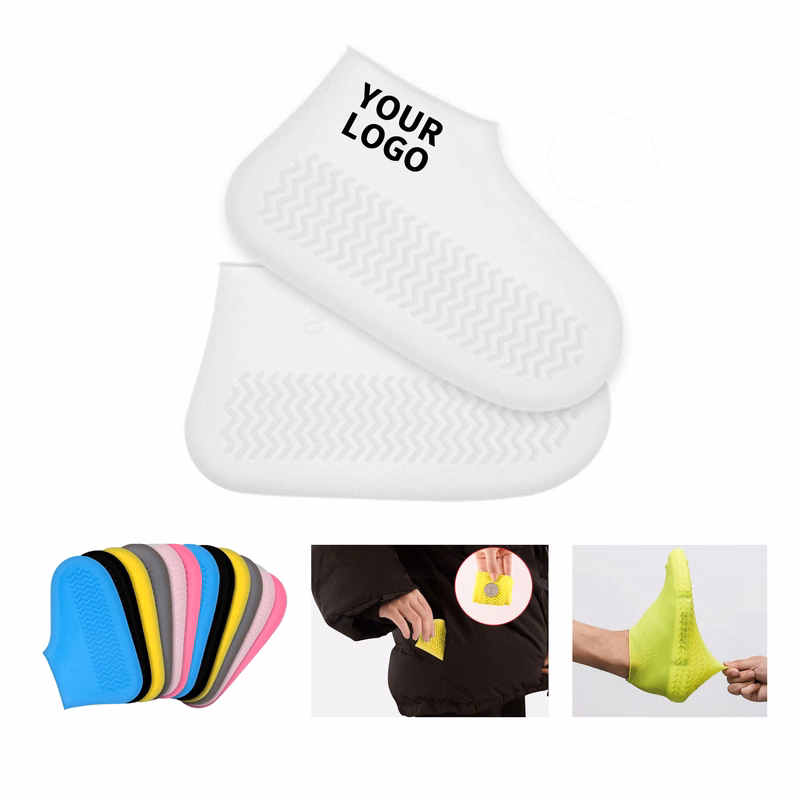 Elastic Silicone Waterproof Shoe Cover Size S 8.23" Length