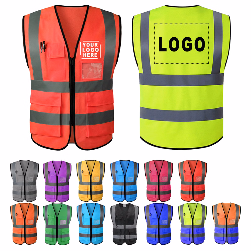 MOQ 50 High Visibility Safety Vest