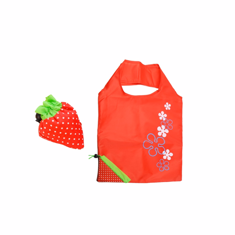 Foldable Strawberry Tote Bag