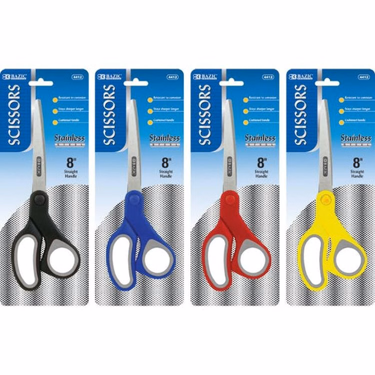 All Purpose Scissors - Assorted Colors Comfort Grip