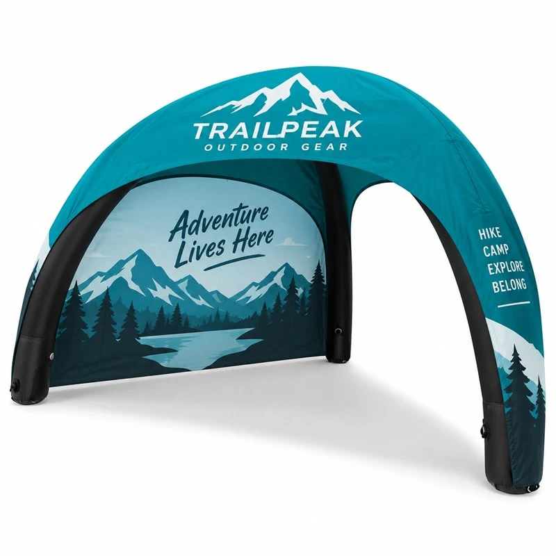 Inflatable Tripod Tents 1