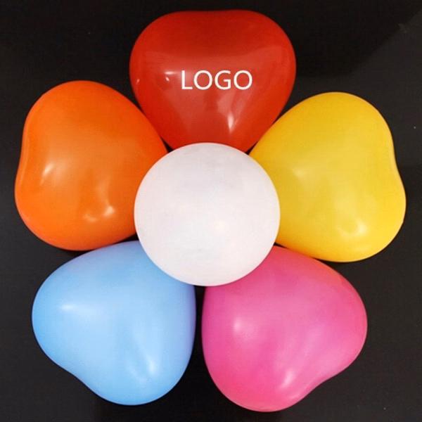 10" Heart Shape Advertising Balloon