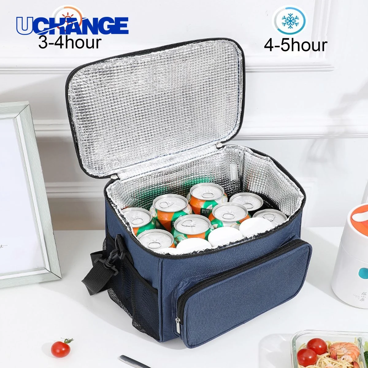 Waterproof Picnic Insulated Cooler Lunch Bag Organizer 1