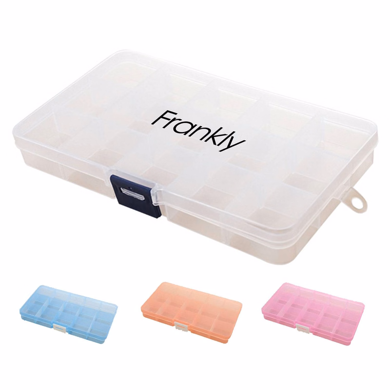 DIY Clear Plastic Organizer Box