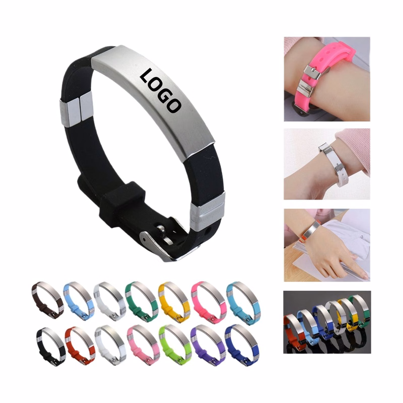 Customizable Logo Fitness Marketing Wristband