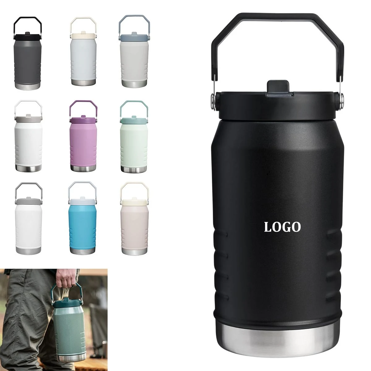 Insulated Stainless Steel Straw Tumbler 1