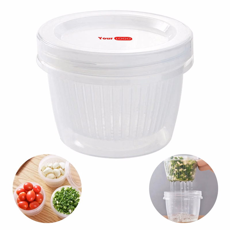 Polypropylene Portable Ginger And Garlic Storage Box