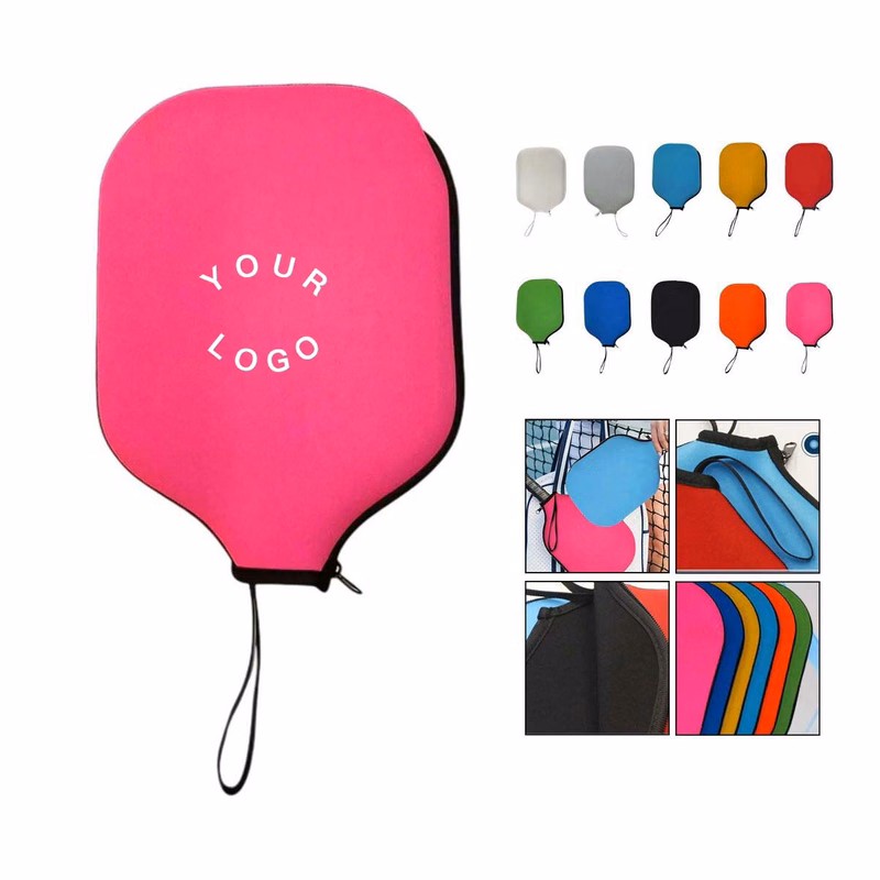 Neoprene Pickleball Paddle Cover with Zipper Closure