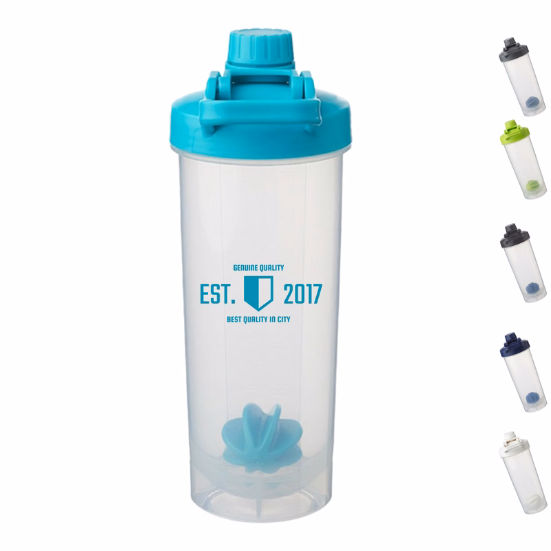 Olympian Plastic 24 oz Shaker Bottles with Mixer
