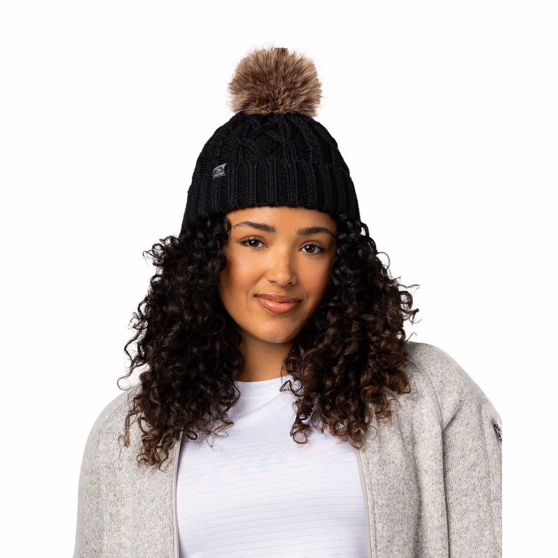 Storm Creek Women's Show Off Cable Knit Pom Hat
