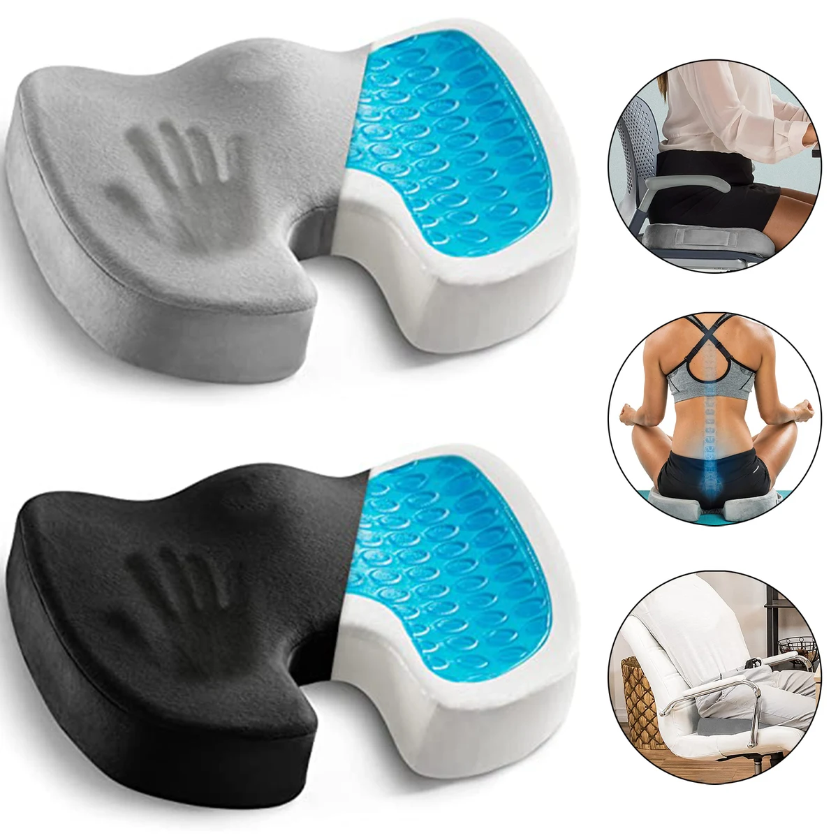 Gel Enhanced Seat Cushion 1