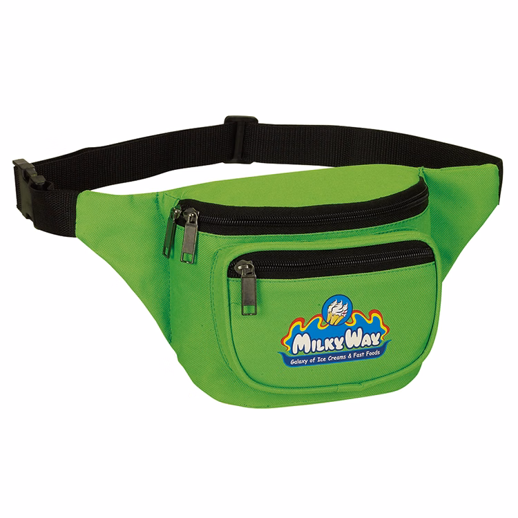 Three Zippered Fanny Pack