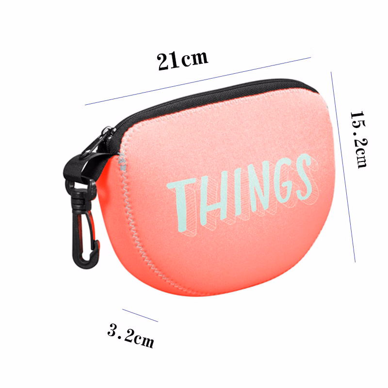 U-shaped Neoprene Bag Wallet