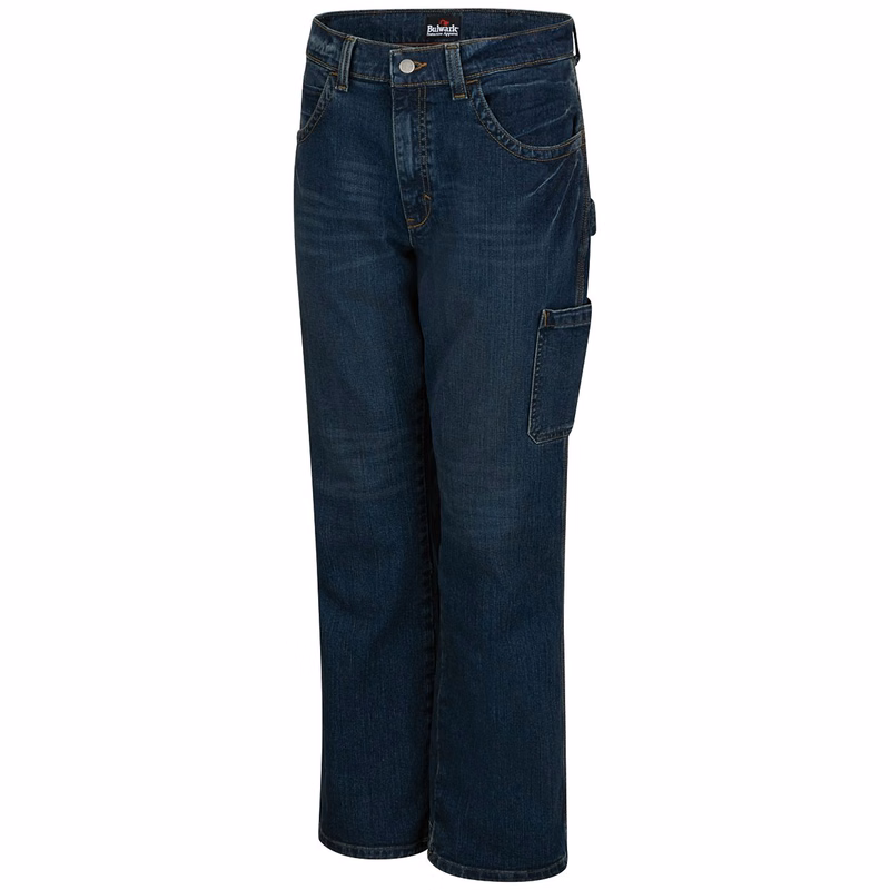 Men's Odd Sizes Stretch Denim Dungaree Jeans - PSJ6ODD
