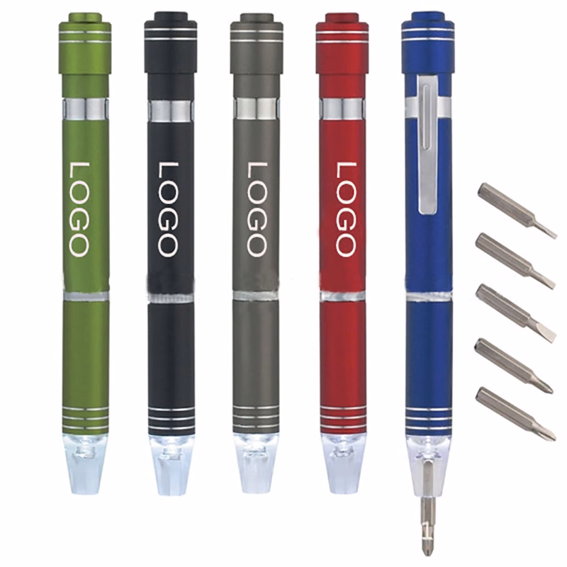 Mini Screwdriver Pen with LED Light