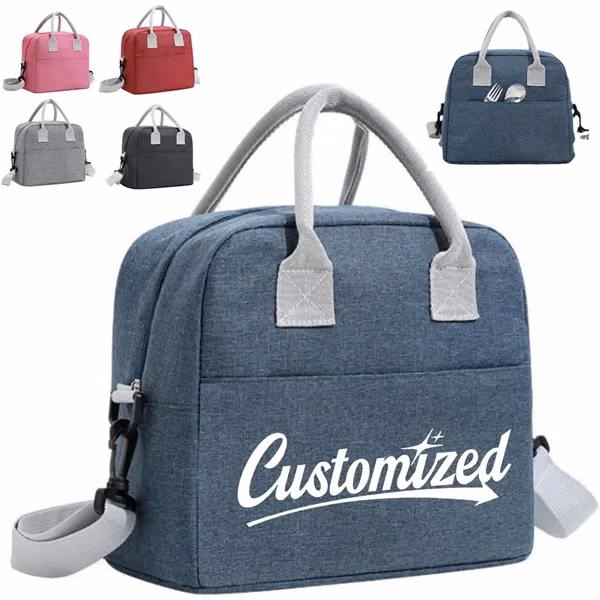Custom 9L Insulated Lunch Bag with Dual Handles — Professional Cooler Giveaway