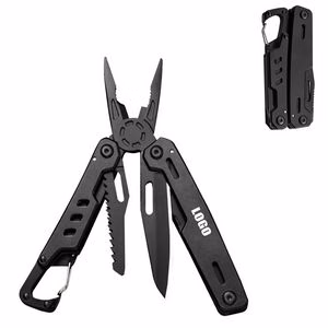 All In One Stainless Steel Tool Kit With Carabiner Attachment