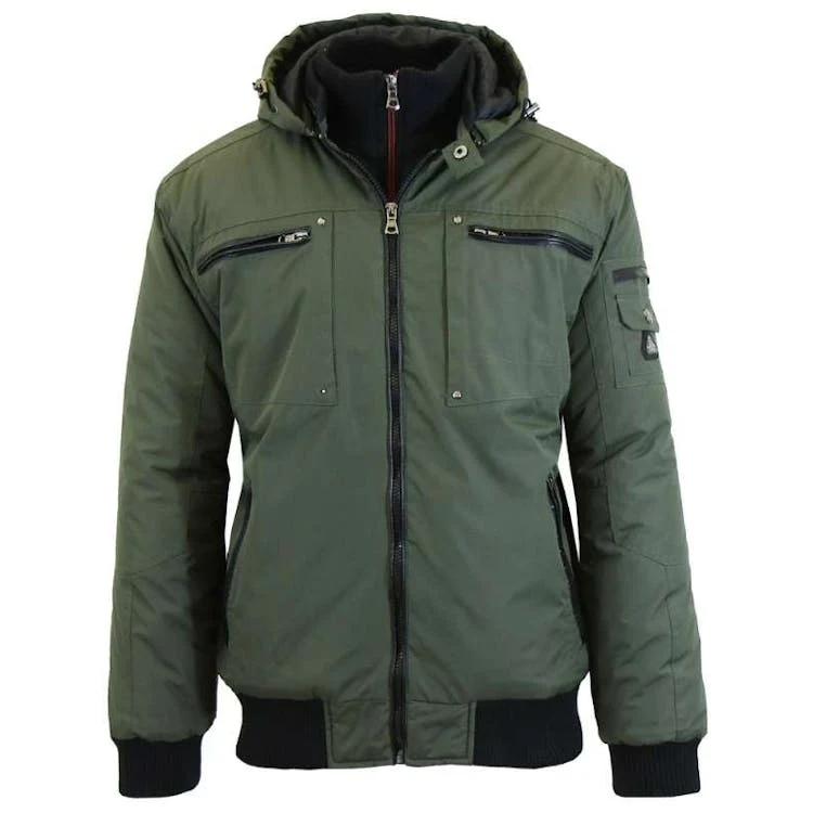 Men's Heavyweight Jackets Olive S-2XL 1