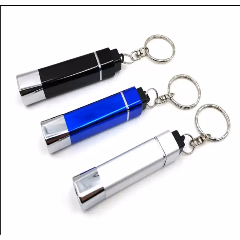 Mini square tiny keychain torch light