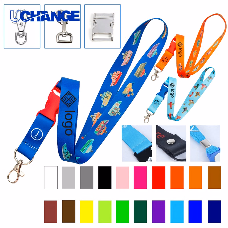 Detachable Custom Polyester Cruise Lanyard