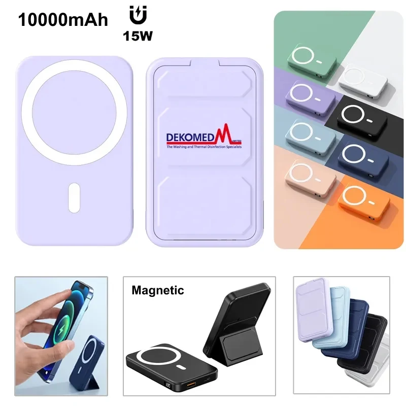 MagSafe 10000mAh Wireless Power Bank With Phone Stand 1