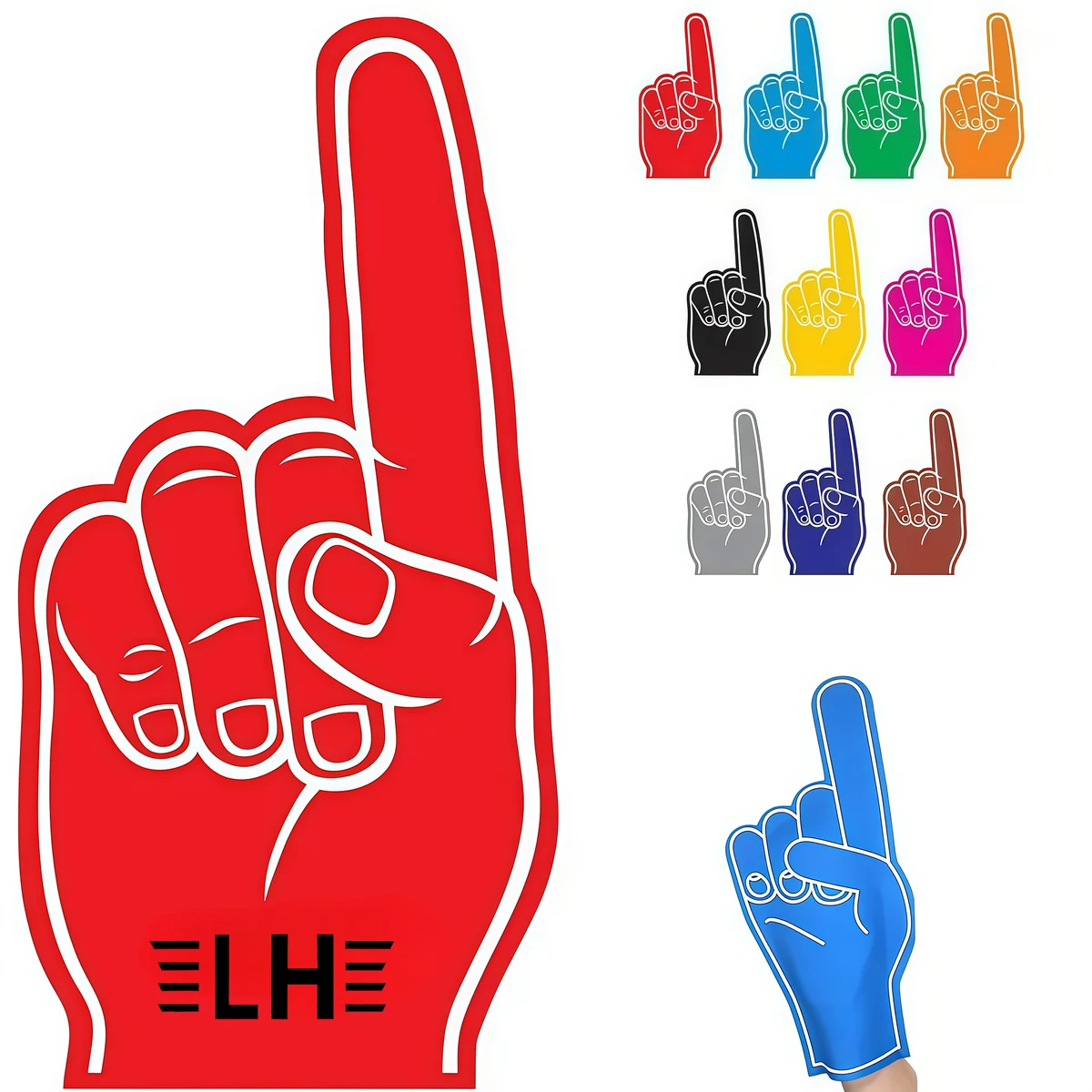 Giant Foam Finger Hand for Cheering Events 1
