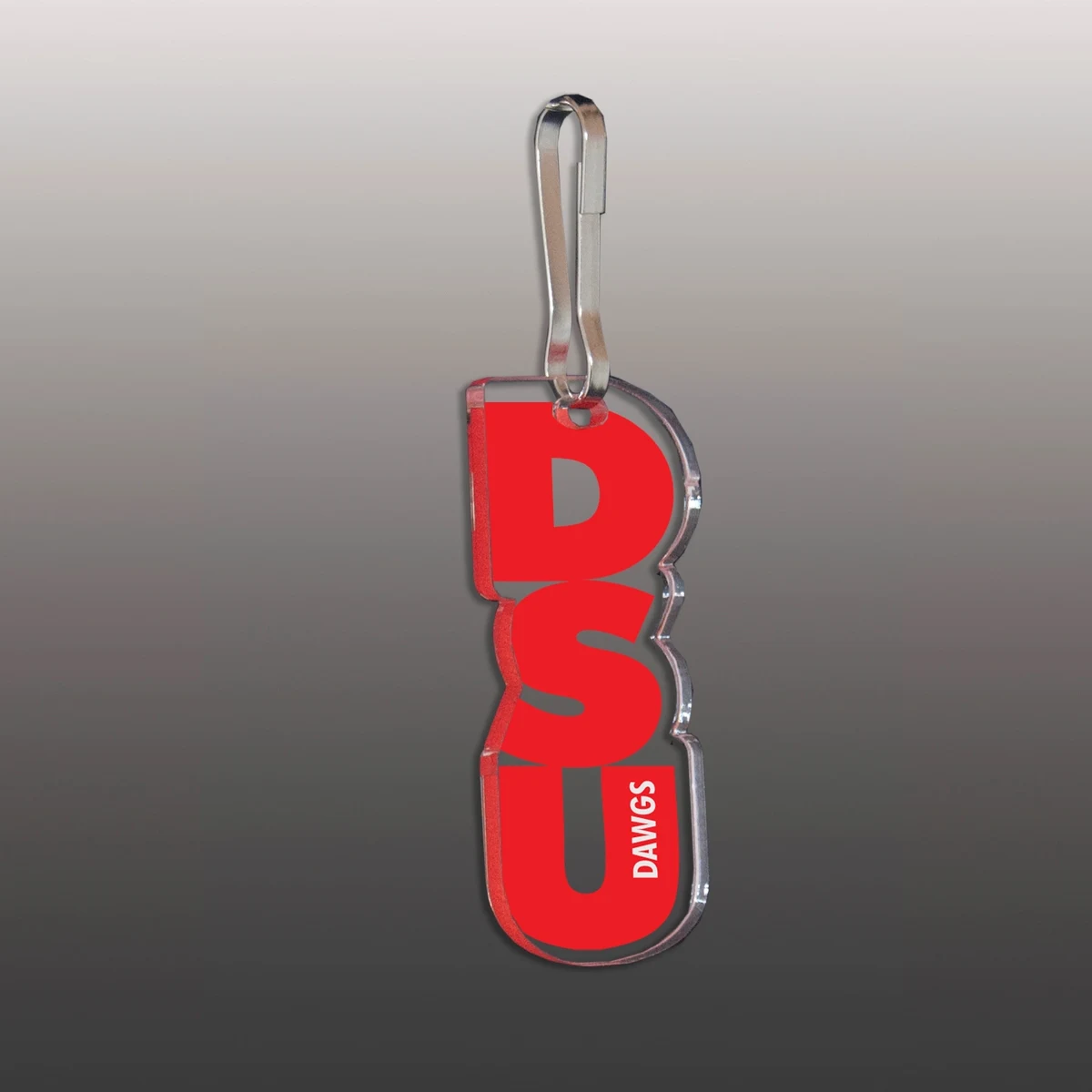 Ultra Vivid Clear Acrylic Zipper Pull 1