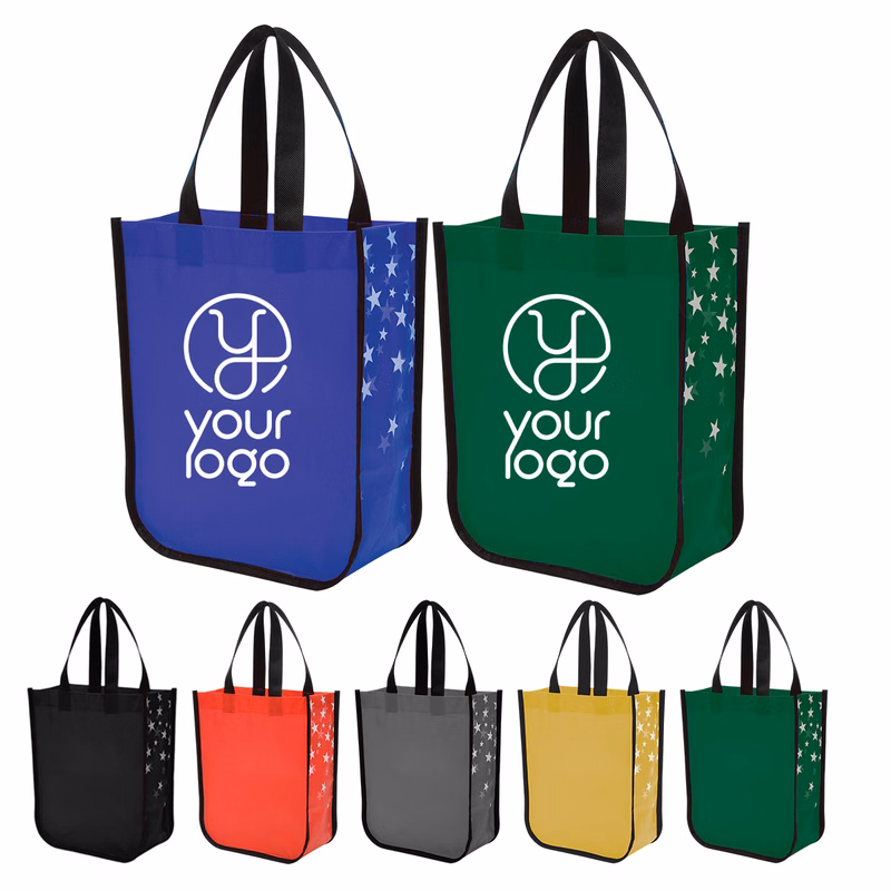 Round Corner Non Woven Shopping Bag