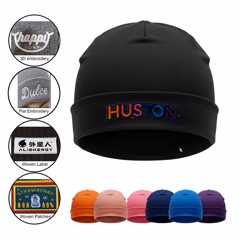 180GSM 100% Cotton Skull Cap