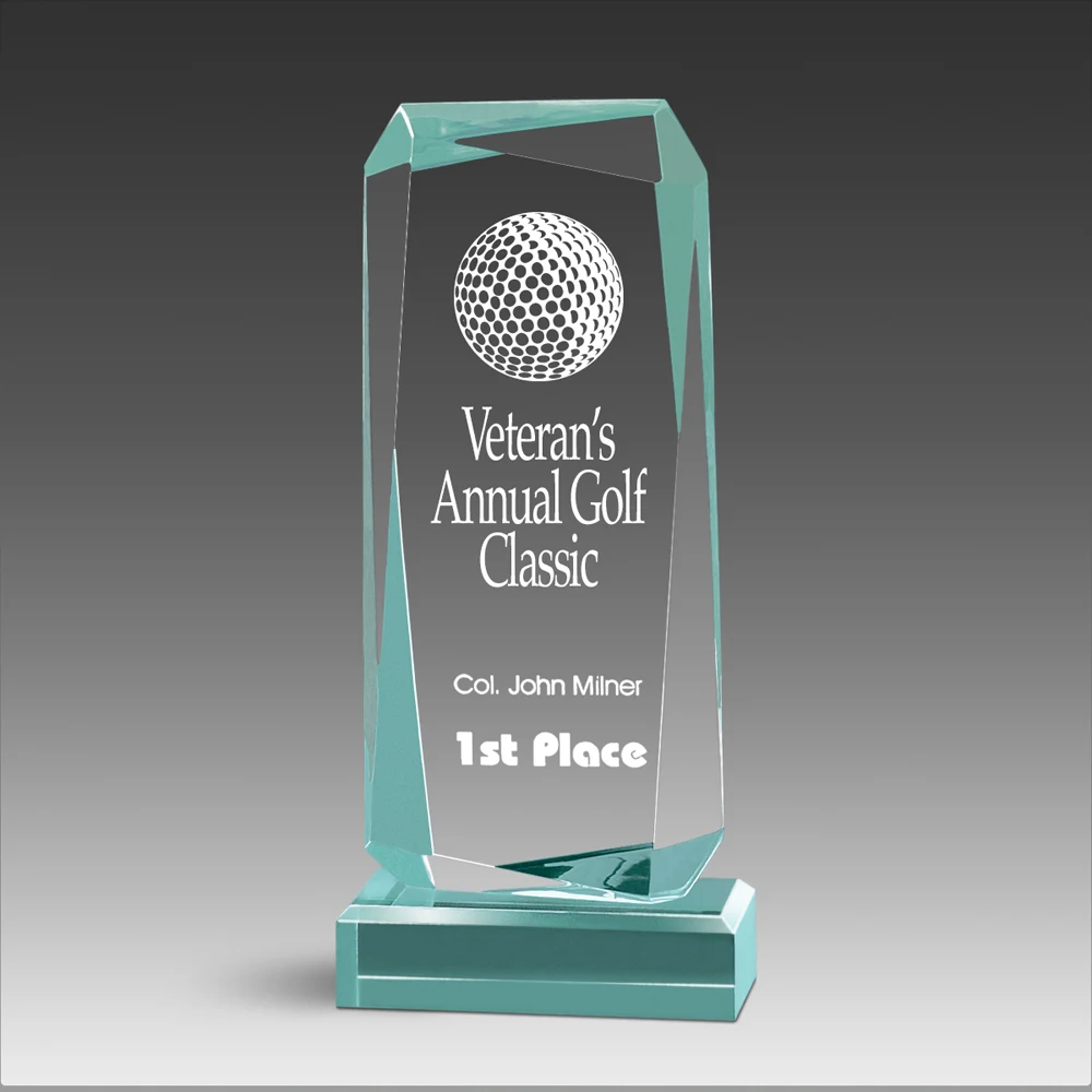 Facet Rectangle Award (5"x11"x2") 1