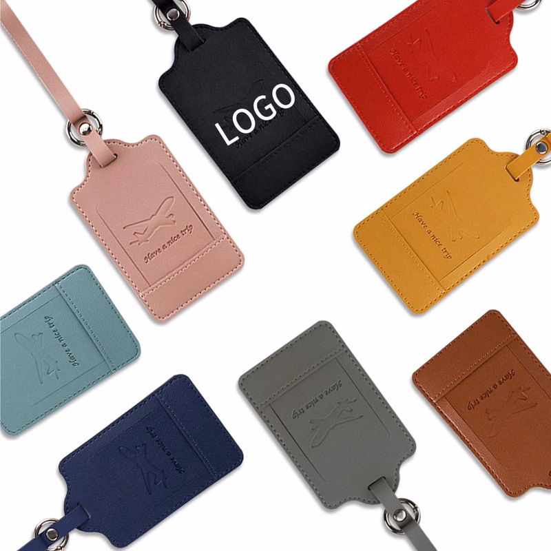 PU Leather Travel Bag Tag