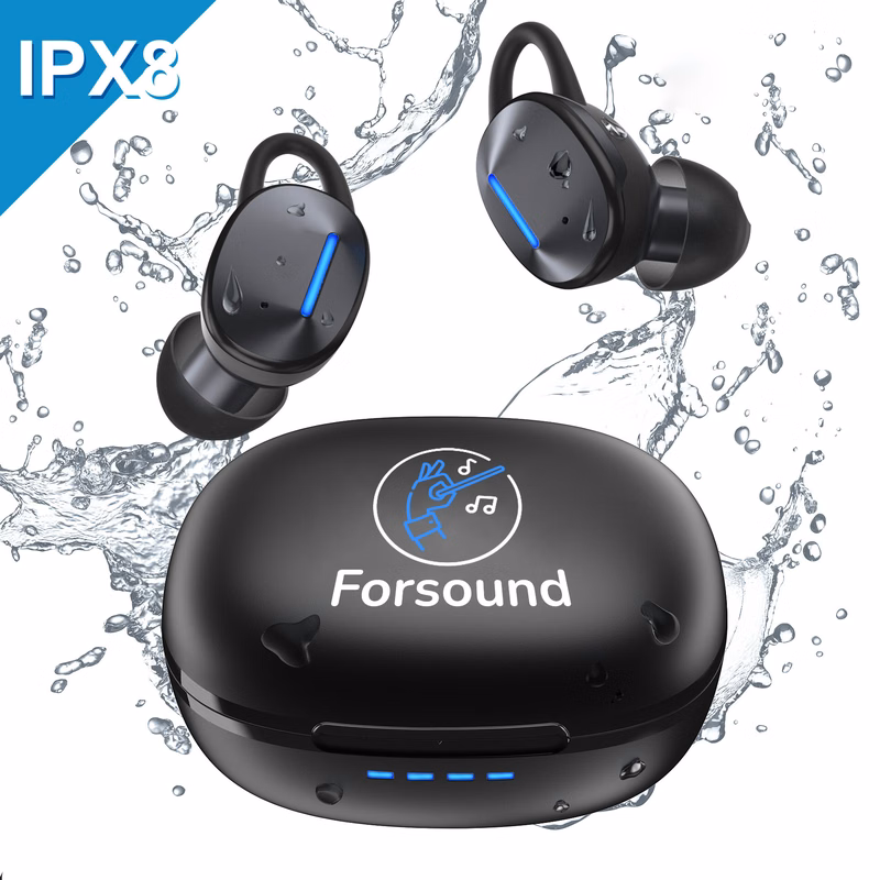 Calcini® Sport TWS Earbuds with IPX8 Waterproof Rating