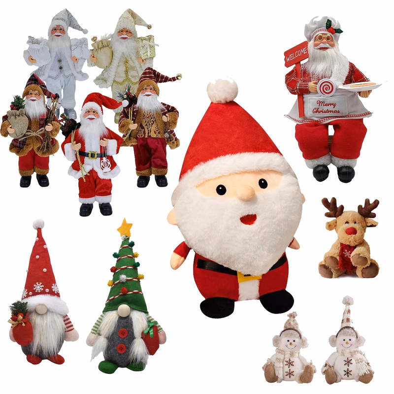 Santa Claus Plush Dolls MOQ 5