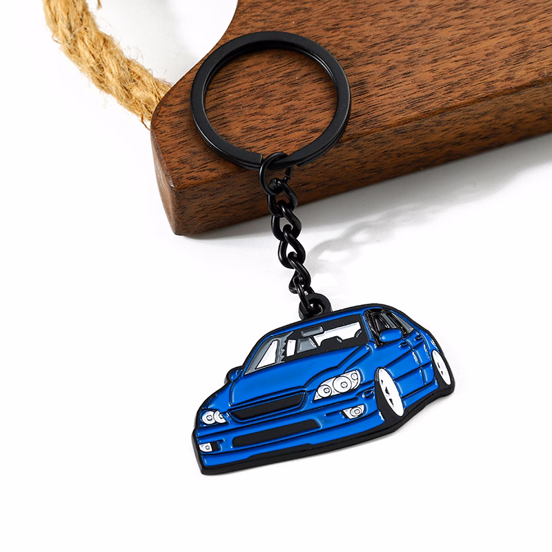 Custom Logo and Shape Metal Keychain