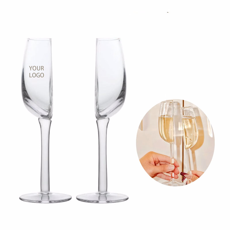Semi Crystal Red Wine Glass