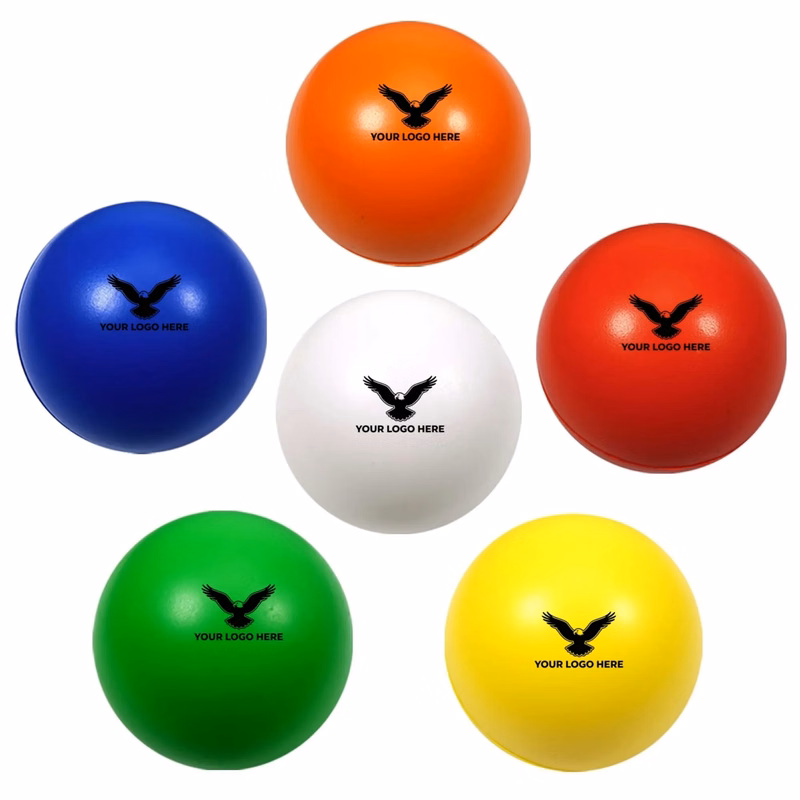 Colorful Foam Stress Relief Squeeze Ball Toy