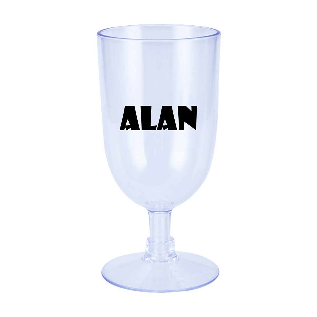 Plastic stemware wine cup 1