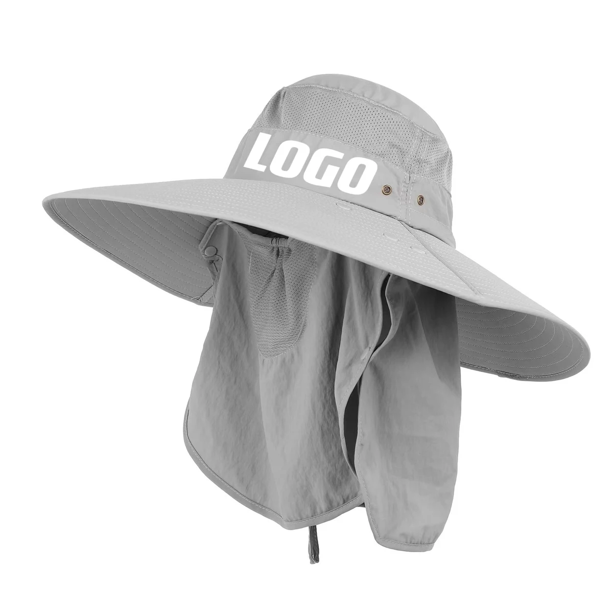 Protection Sunbonnet With Mesh Mask And Neck Flap 1