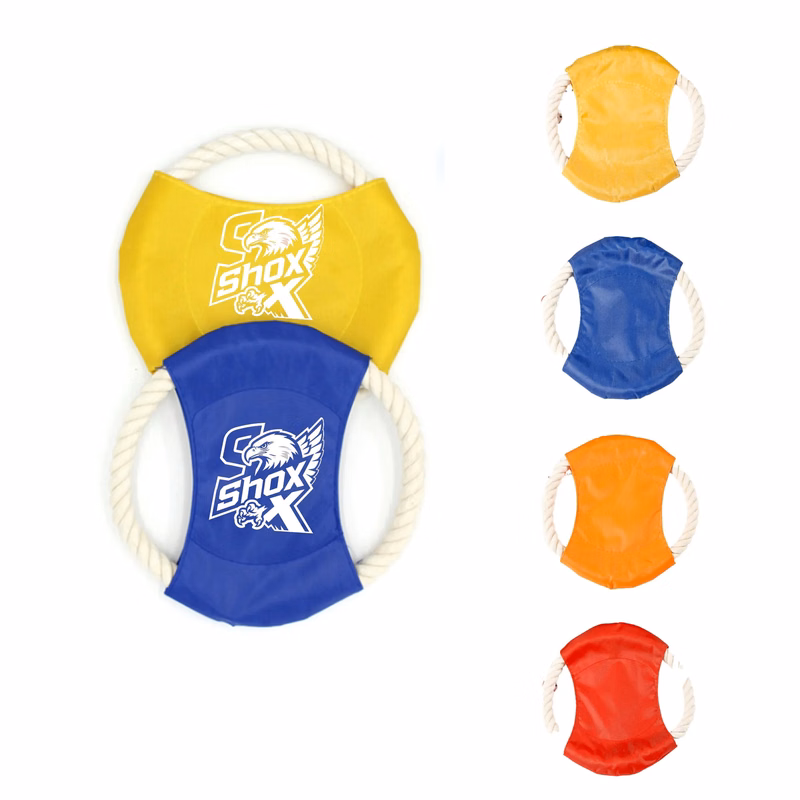 MOQ10 Cotton Rope Flying Disc