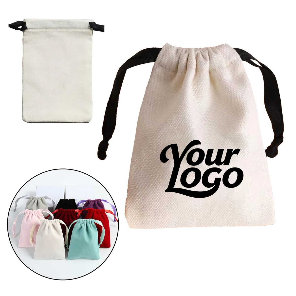 Drawstring Pouch Bags 1