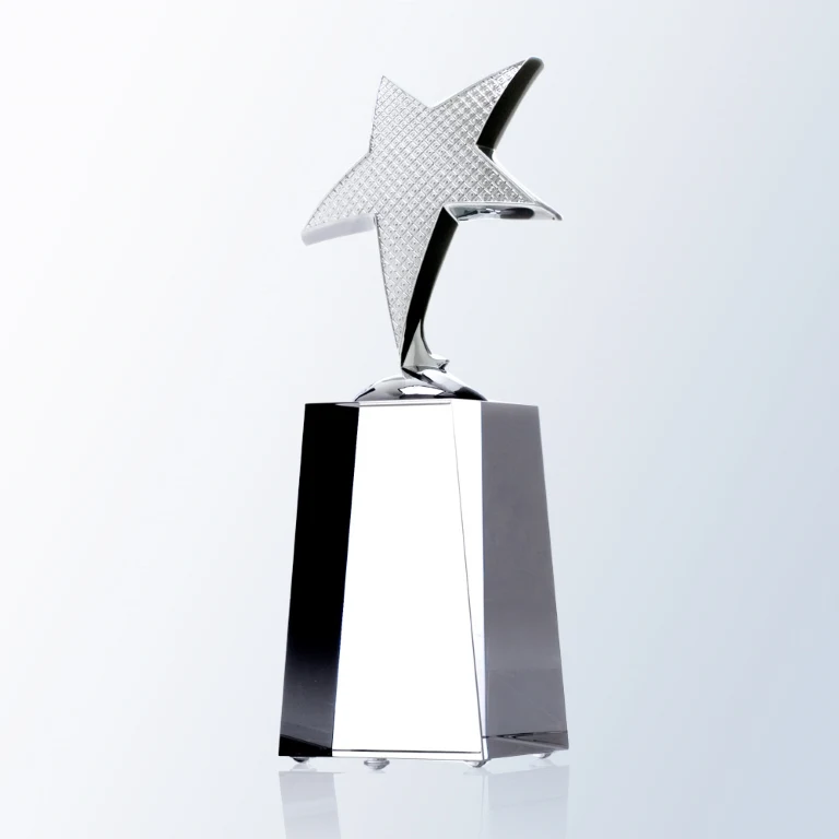 Small Shooting Star Crystal Award 1