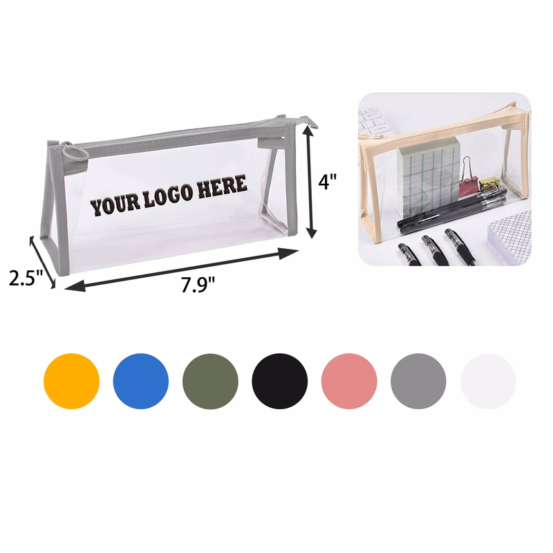 Transparent Student Stationery Bag