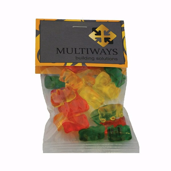 Custom Gummy Bears Packet